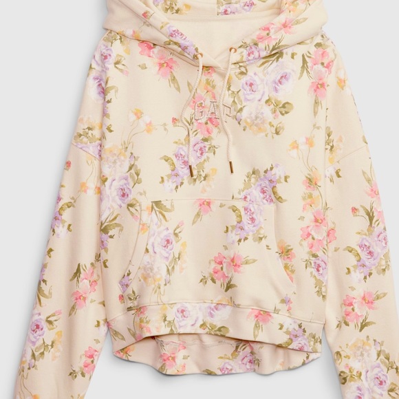 LoveShackFancy Tops - Gap X LoveShackFancy Floral Hoodie NWT